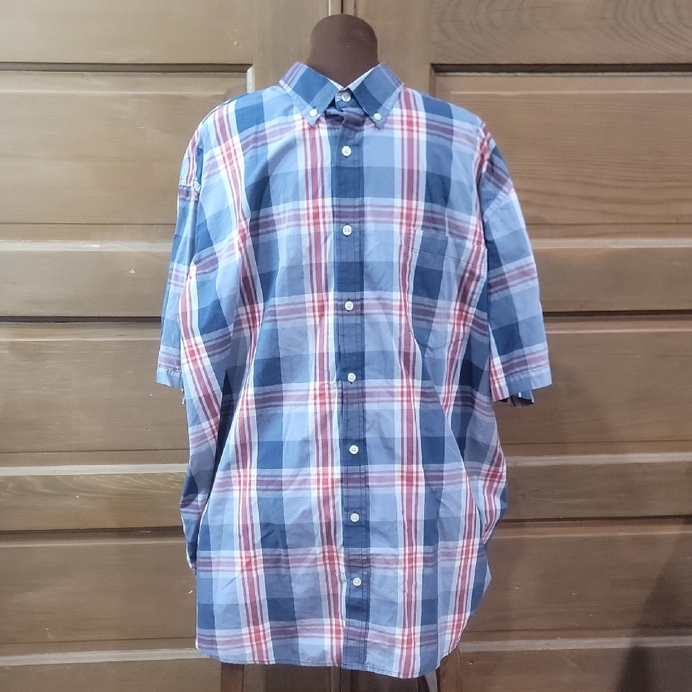 The Foundry Supply Co. Plaid Button-Down Shirt
